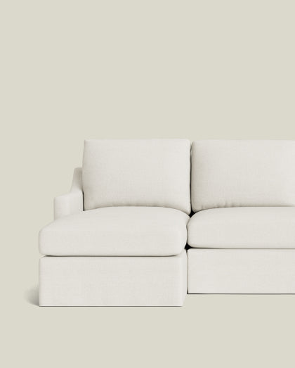 Laney Slipcover Sectional Silo Image