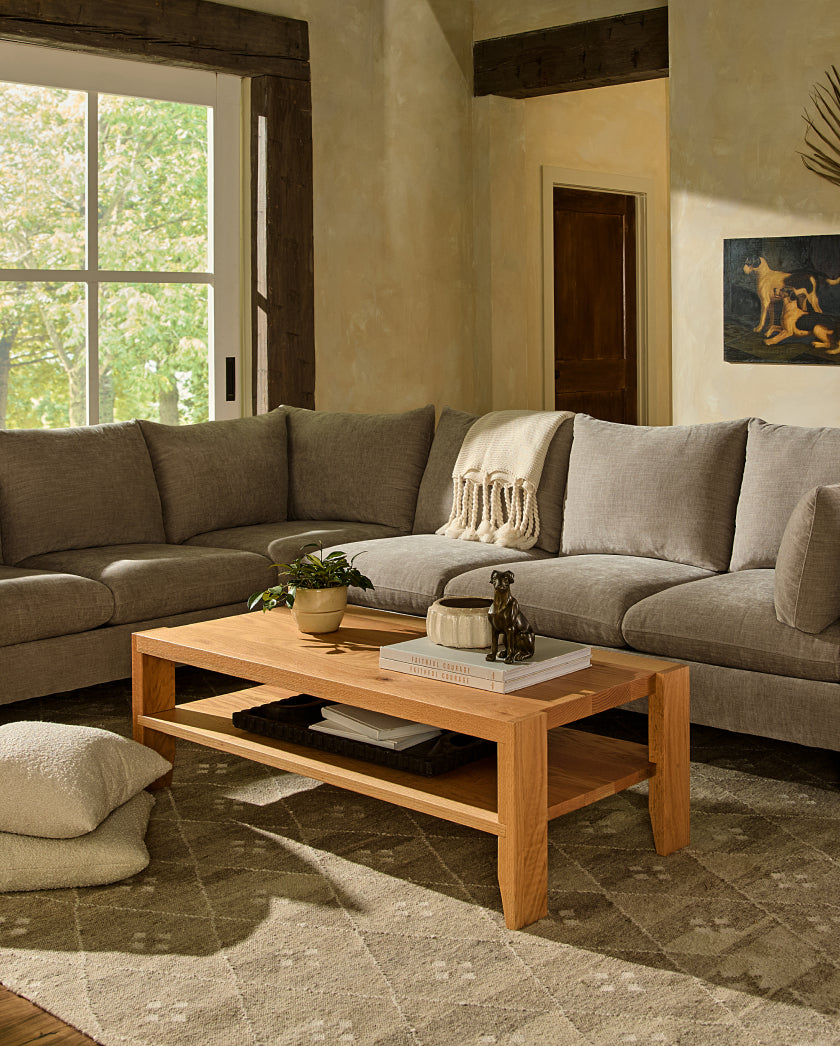 Room scene showcasing the Woodbury Sectional