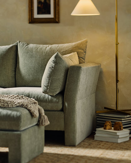 Room scene showcasing the Woodbury Sofa